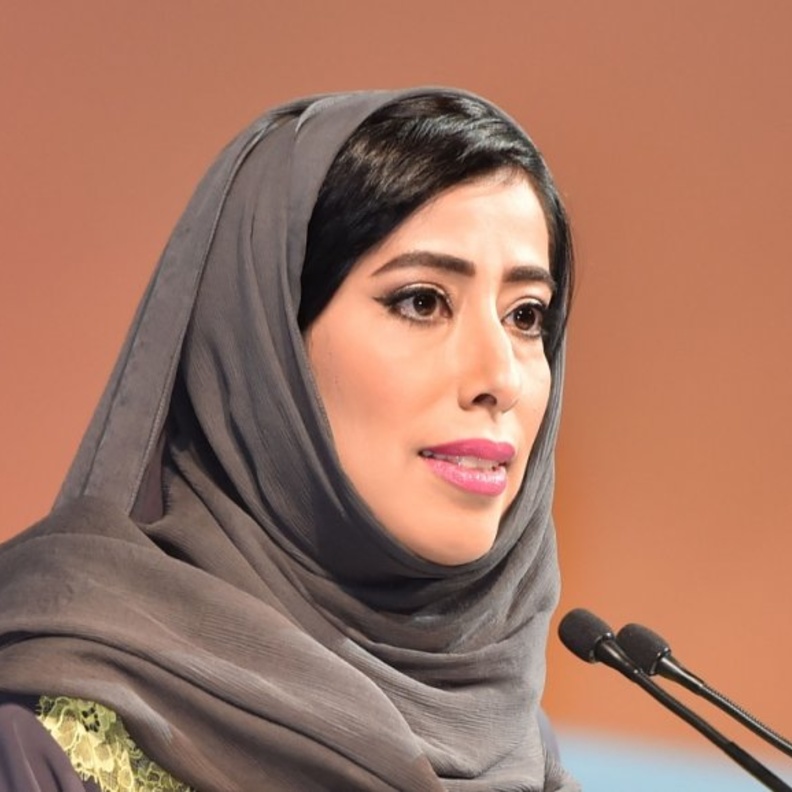  سعادة منى غانم المري المدير العام للمكتب الإعلامي لحكومة دبي