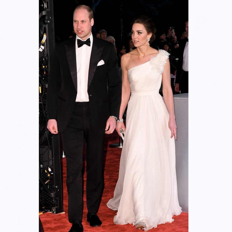 أكملت دوقة كمبريدج اللوك بأقراط ماسية كانت ملكاً للأميرة ديانا