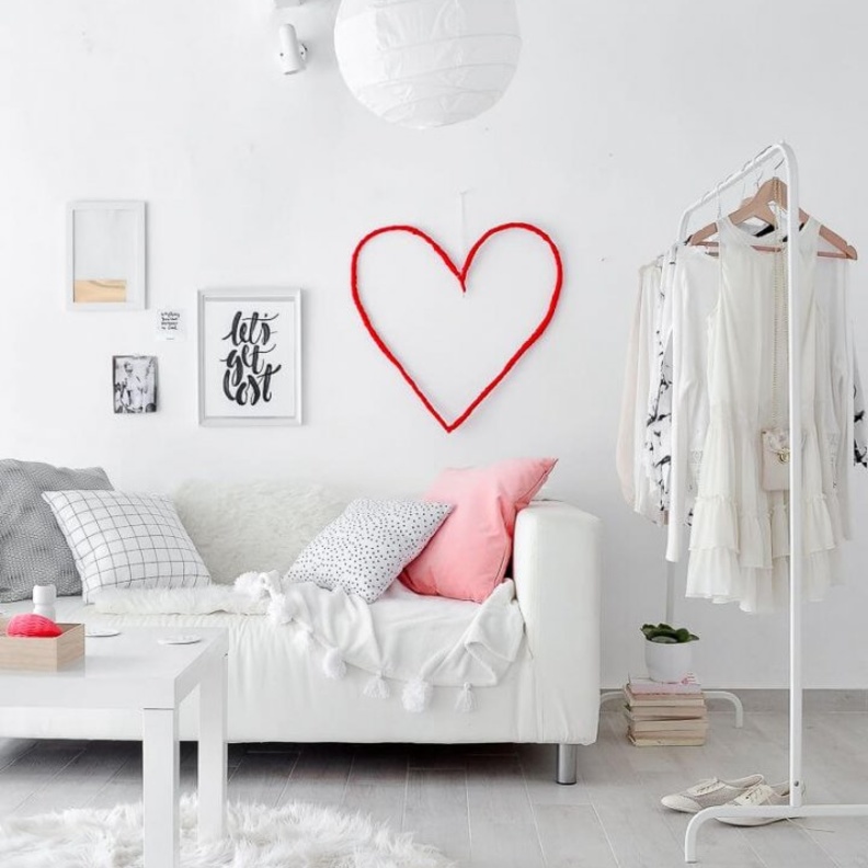 ديكورات لغرف النوم في يوم الحب