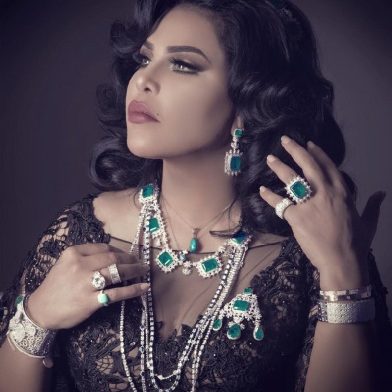 مجوهرات الماس رفيقة اطلالة أحلام