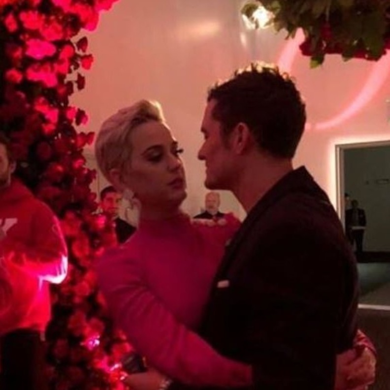 كاتي بيري وأورلاندو بلوم