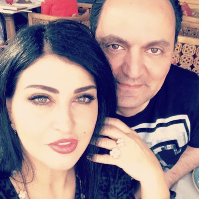 جمانة مراد وزوجها