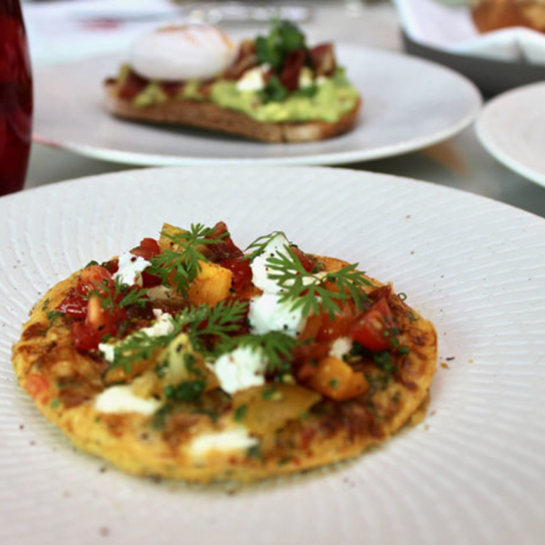 طبق Asparagus Frittata