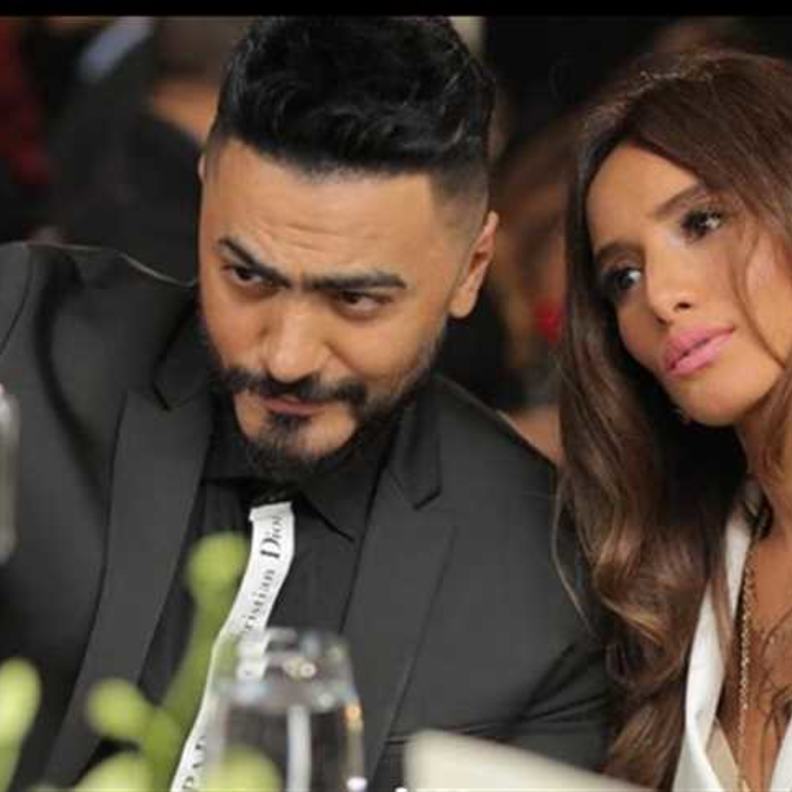 تامر حسني وزينة 