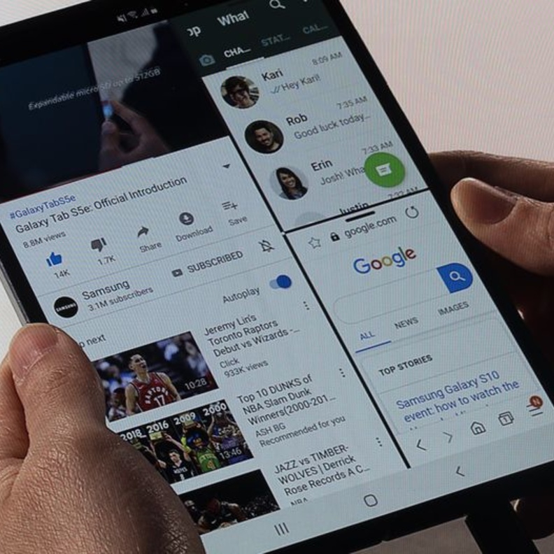 سامسونج تكشف عن هاتفها الجديد القابل للطي جالكسي فولد