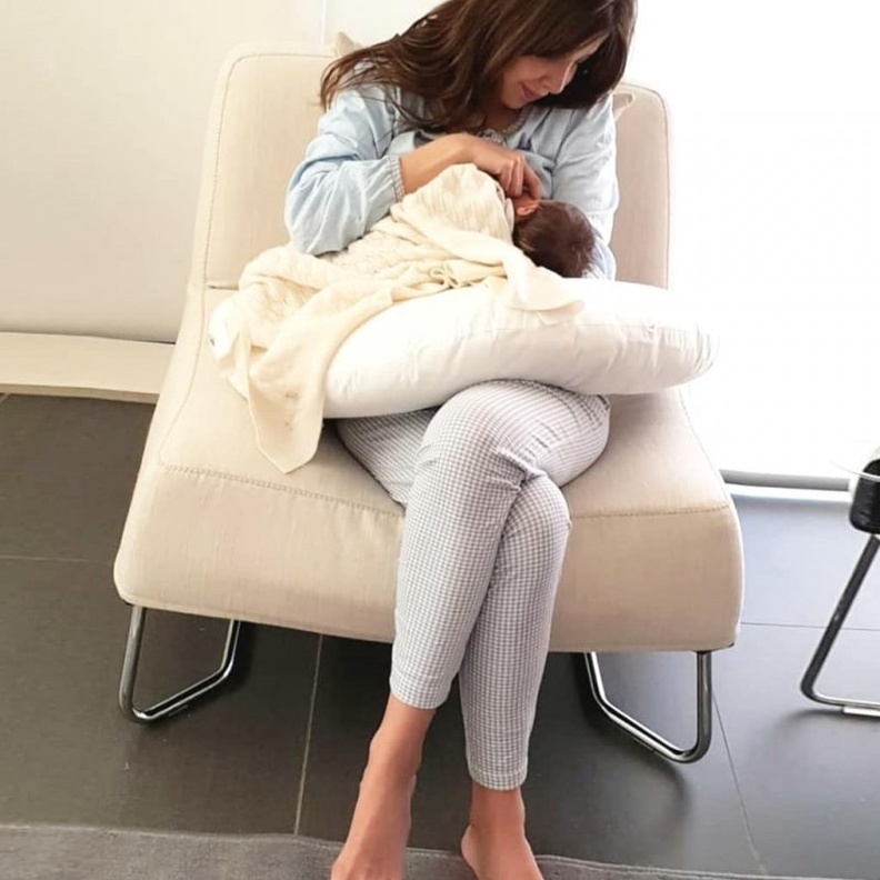 نانسي عجرم استقبلت مولودتها بالزينة المميزة