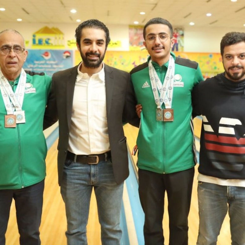 5 ميداليات حصاد المنتخب السعودي للبولينج في البطولة العربية