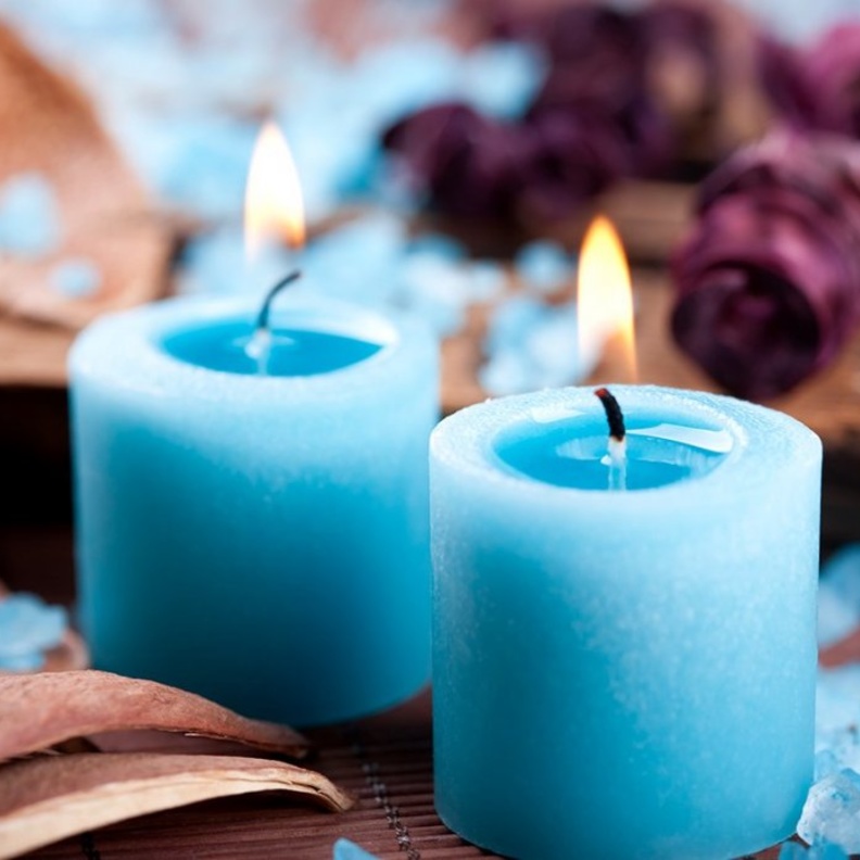 الشموع المعطرة خطر على الصحة