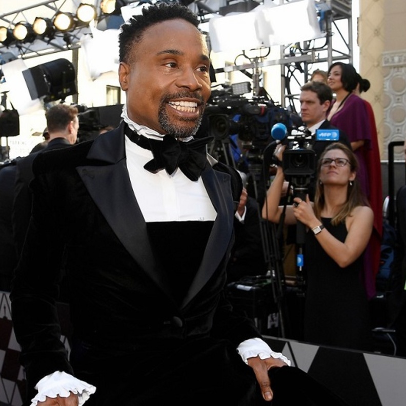 أغرب "توكسيدو" يرتديه بوس بيلى بورتر..شاهدوه في اوسكار 2019 oscar