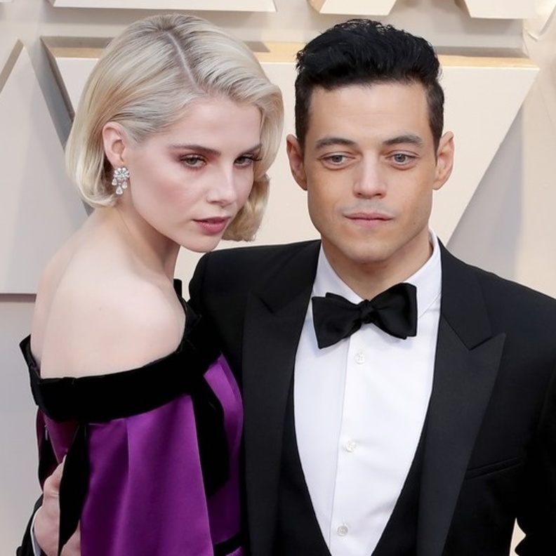 رامي مالك وصديقته