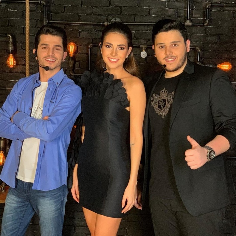 نجوى كرم والوليد الحلاني كان نجمي سهرة ديو المشاهير