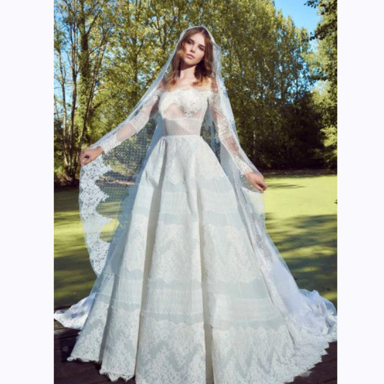 موديلات طرح زفاف 2019 من ايلي صعب