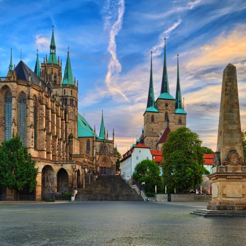 إرفورت الألمانية تتميز بأنها موطن لمجموعة مبهرة من المعالم التاريخية والمعمارية ومناطق الجذب السياحي