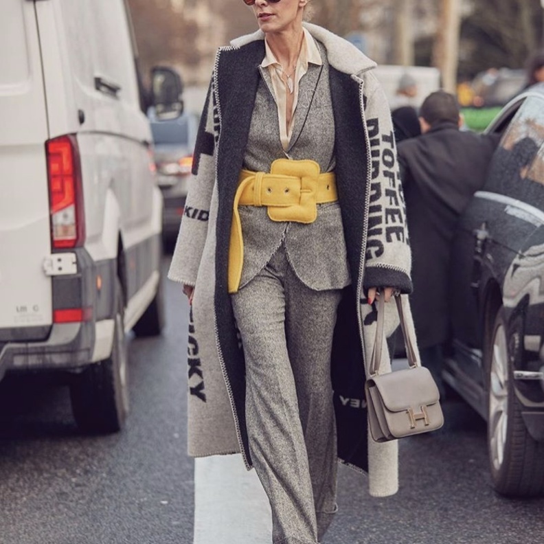 حزام الخصر العريض من Celine