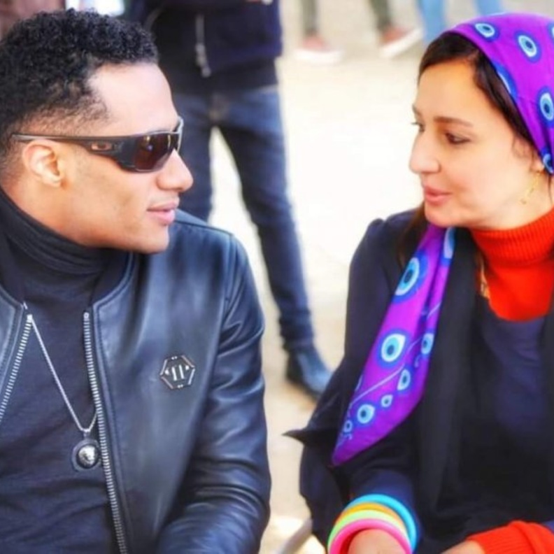 محمد رمضان وحلا شيحة 