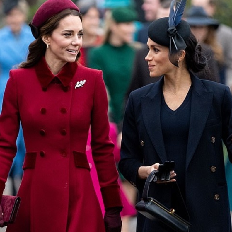  كيت ميدلتون تخطط لاستضافة حفل baby shower من أجل ميغان ماركل