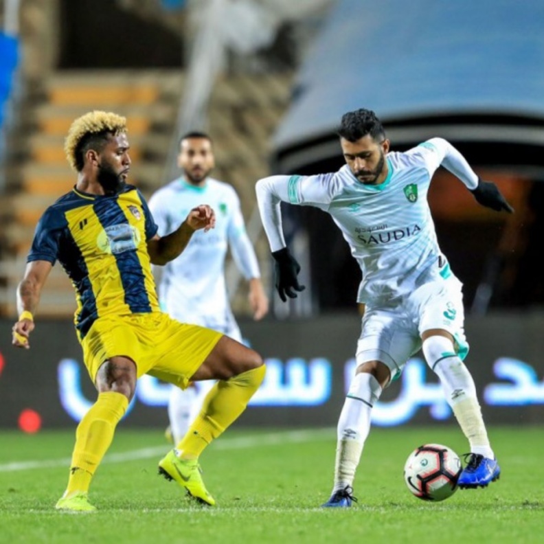 من مباريات الدوري السعودي