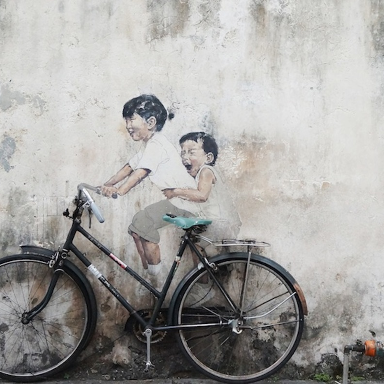 شارع بينانج الفني Penang Street Art