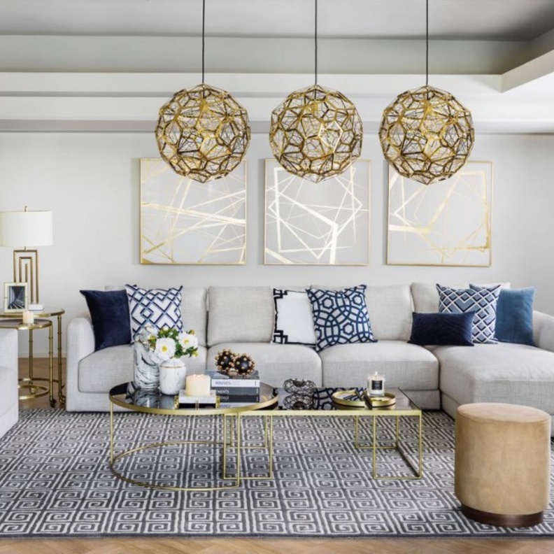 Indigo Living.. تصميمات عصرية تجمع بين الأناقة الباريسية وزرقة الفضاء