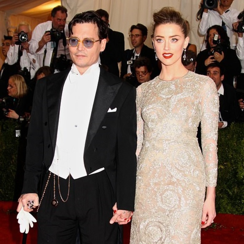 جوني ديب وأمبر هيرد