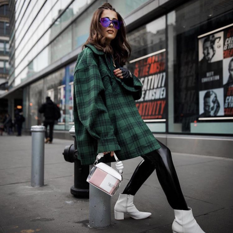 موضة النظارات الكبيرة تعود Sheild Sunglasses