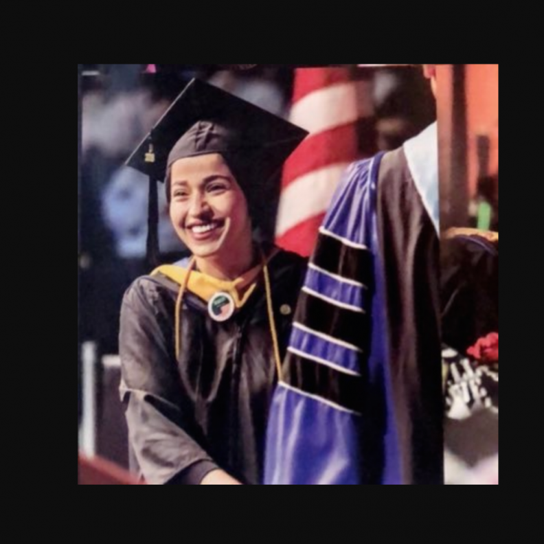 المبتعثة تهاني المنيع