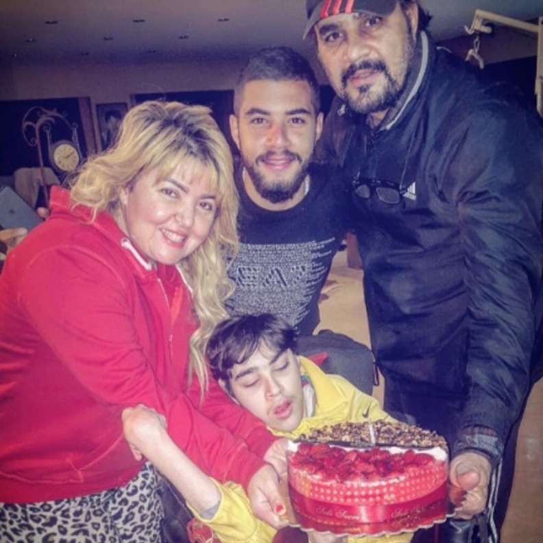مها احمد تطمئن الجمهور عن صحة ابنها