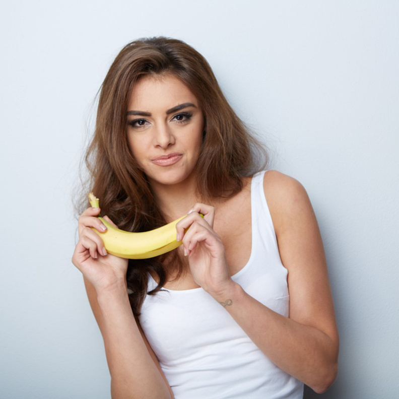 رجيم الموز والماء الدافئ لحرق الدهون للعروس قبل الزفاف