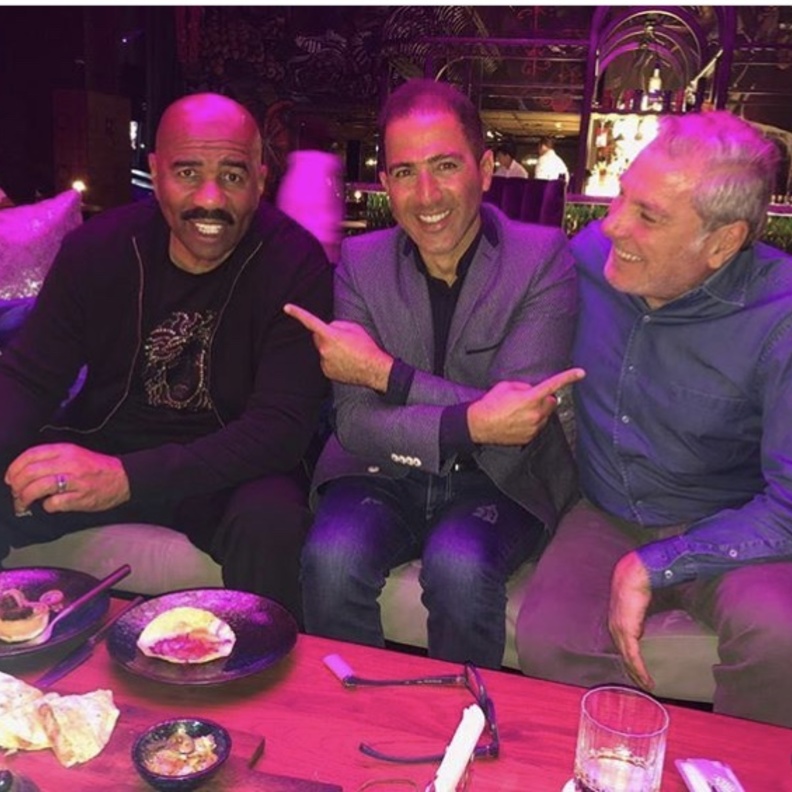 ستيف هارفي وعلي جابر