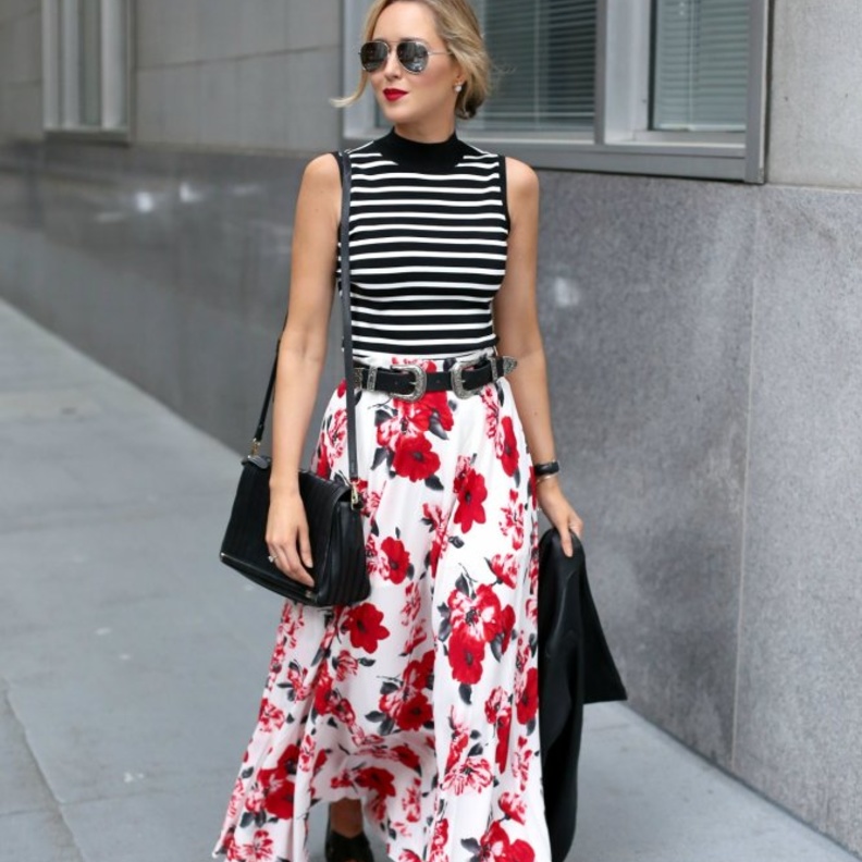 اطلالات صيفية مميزة في التنانير المعرقة