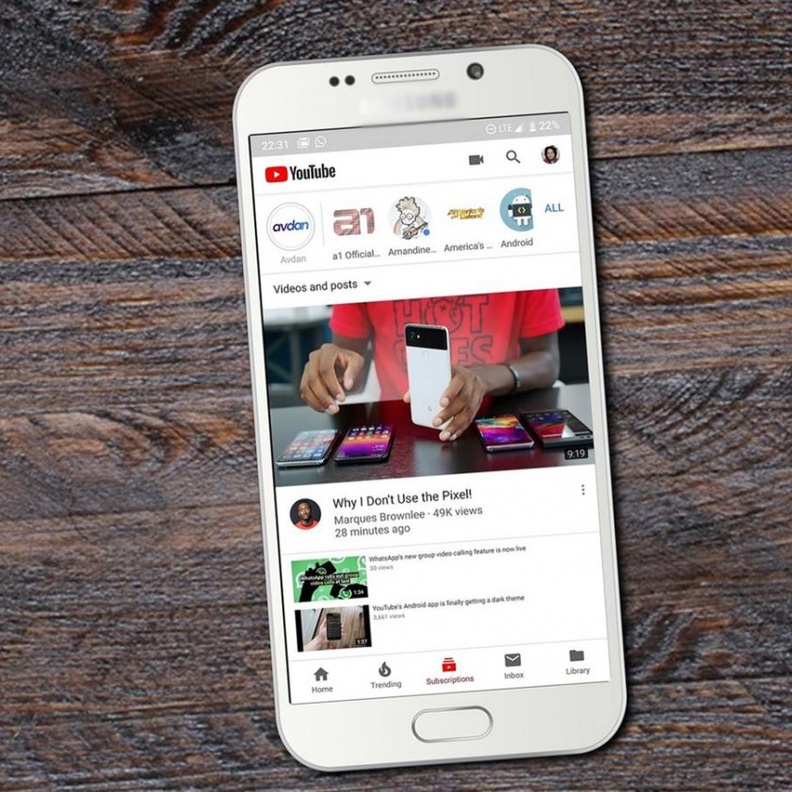 قصص يوتيوب تحصل على دعم تأثيرات الواقع المعزز AR