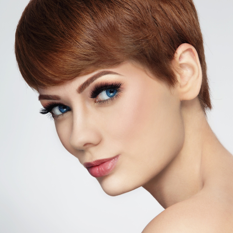 قصات شعر قصير