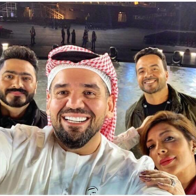 الجسمي واصالة وتامر حسني