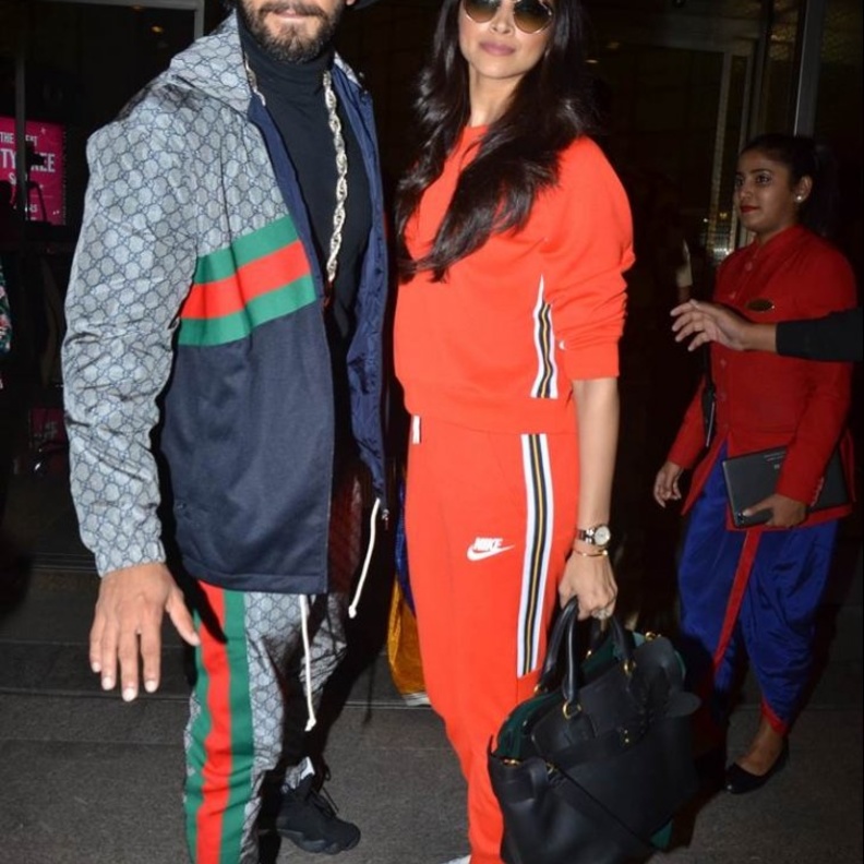 ديبيكا بادوكون مع رانفير سينغ