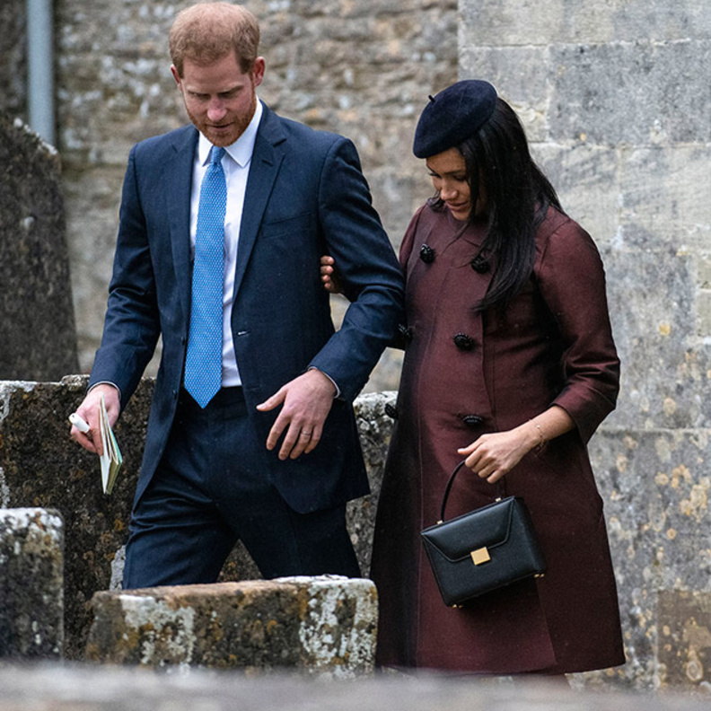 أناقة الأميرة ميغان ماركل بالرغم من تقدّم حملها