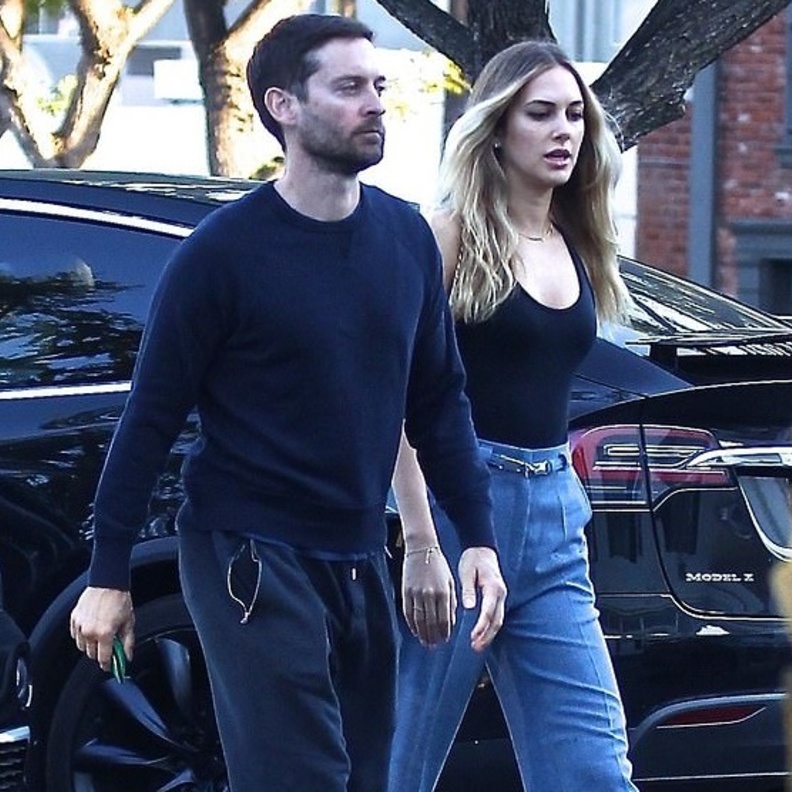 توبي ماجواير وتاتيانا ديتمان