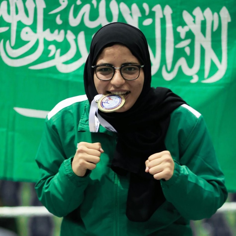 اللاعبة هبة الشاولي