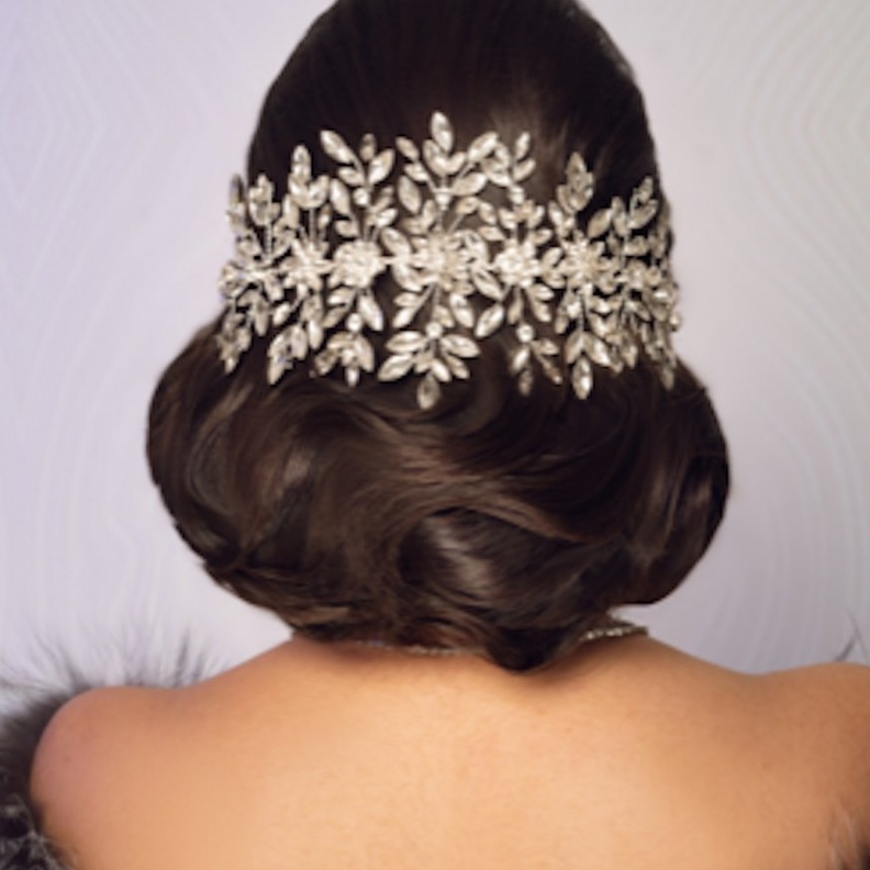 تسريحة أنيقة من اعمال رشا 