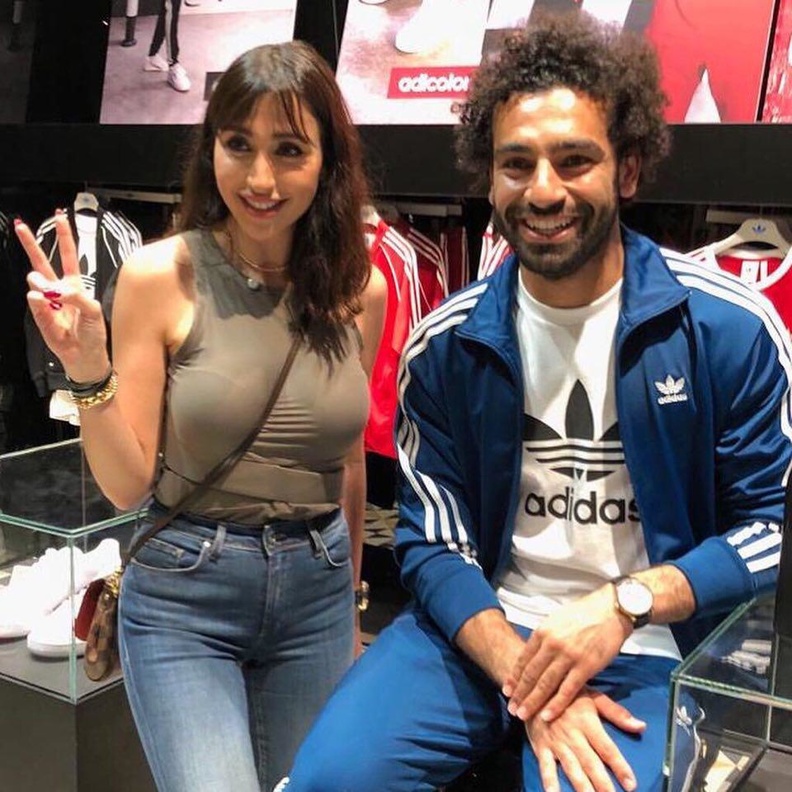 جيسي عبدو تلتقي محمد صلاح