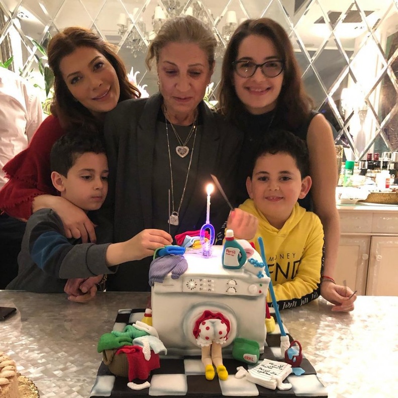 عيد ميلاد والدة اصالة 