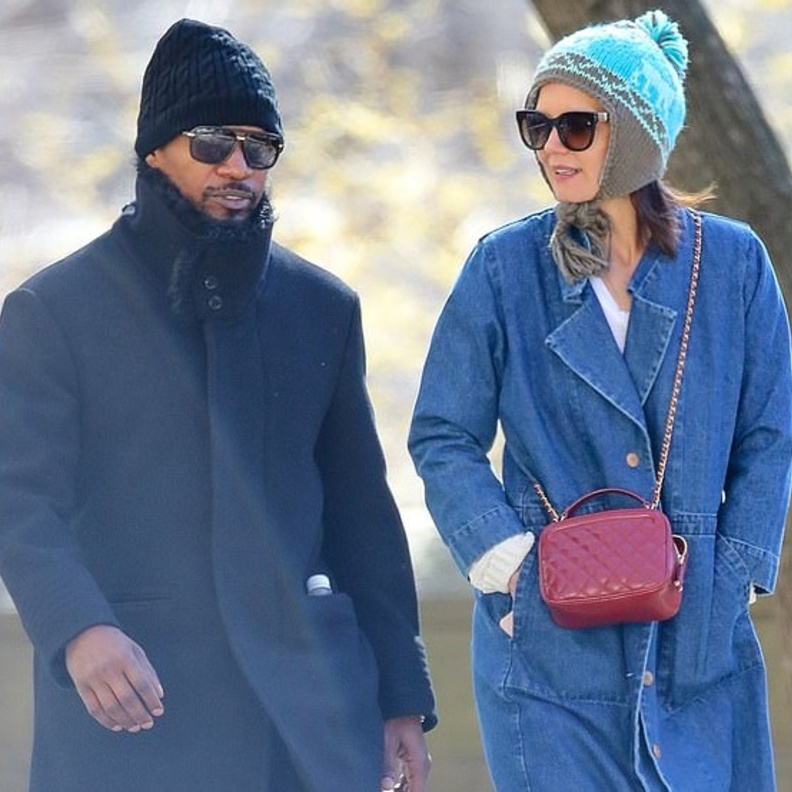 جيمي فوكس وكاتي هولمز