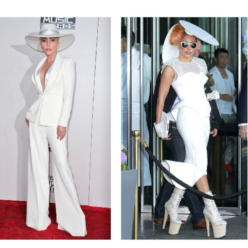  ابتعدت ليدي غاغا عن الأسلوب التنكري وأصبحت تنسق اطلالات كاجوال أنيقة