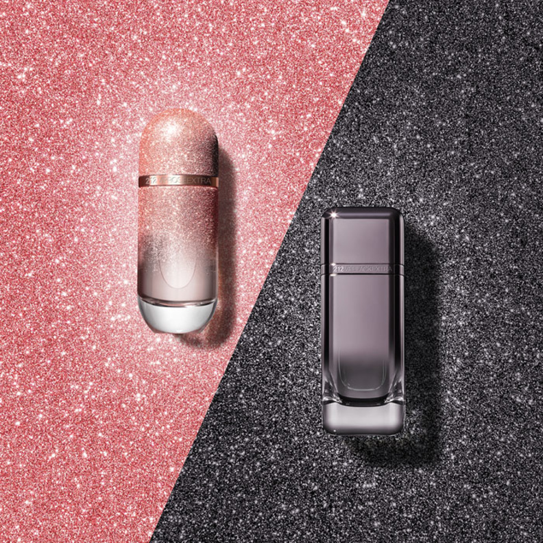  212 VIP Rosé Extra Eau de Parfum (للسيدات) و 212 VIP Black Extra Eau de Parfum (للرجال)