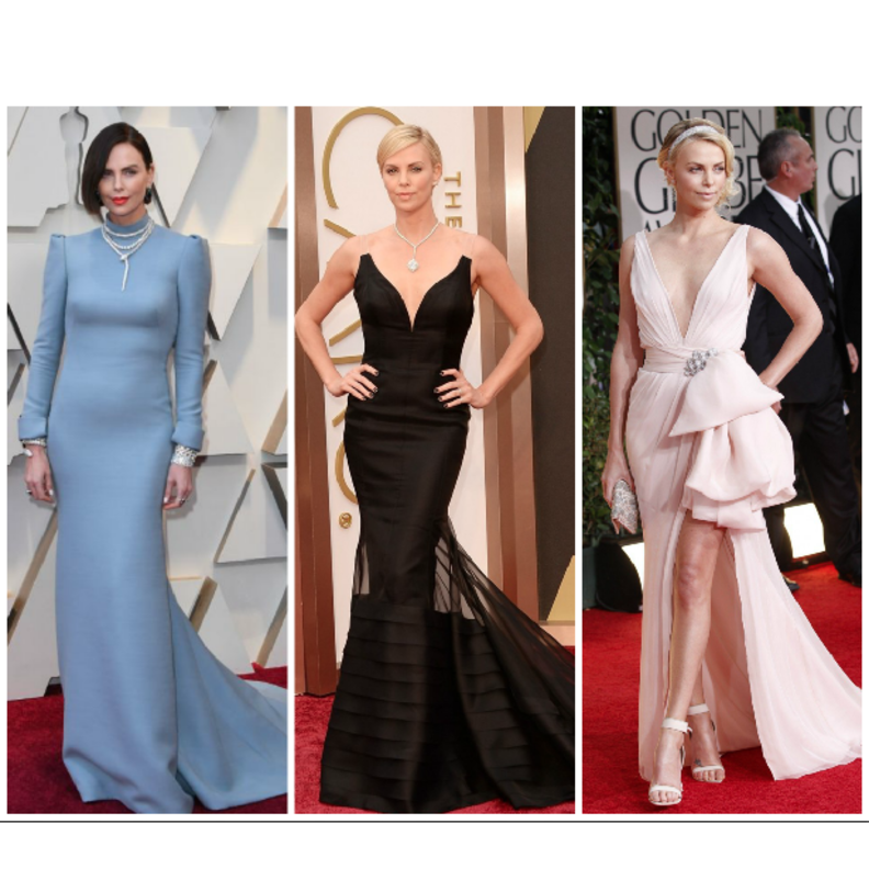 الرقي بلمسات البساطة أساس اطلالات تشارليز ثيرون