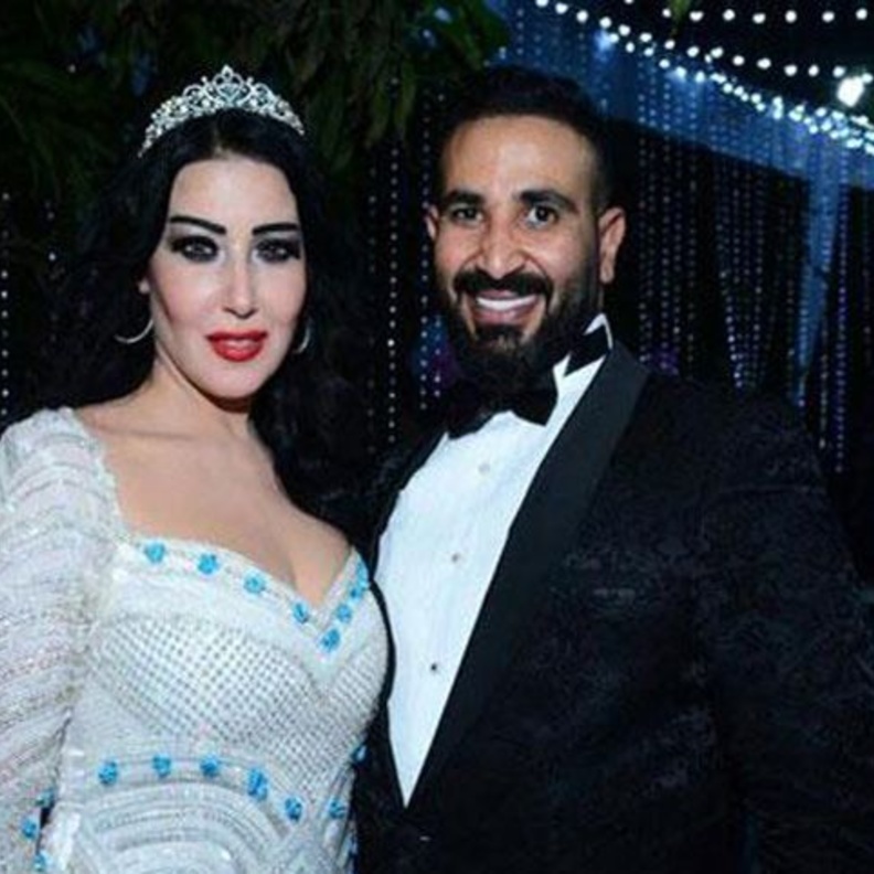 احمد سعد وسمية الخشاب