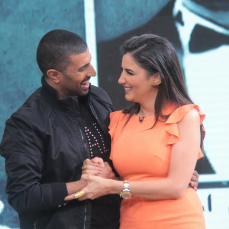 مي عمر وزوجها محمد سامي