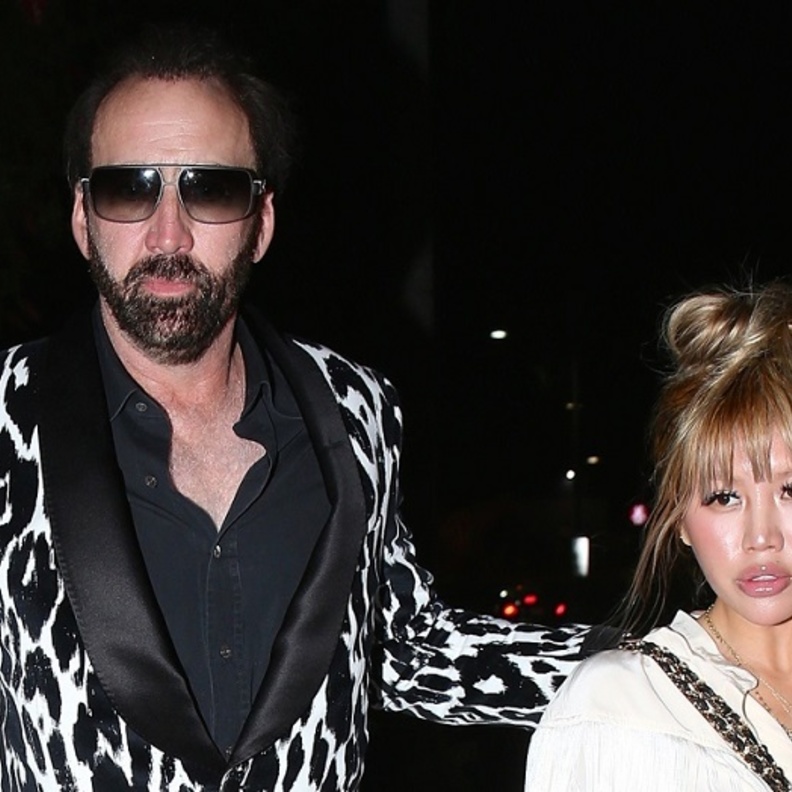 نيكولاس كيدج وزوجته السابقة