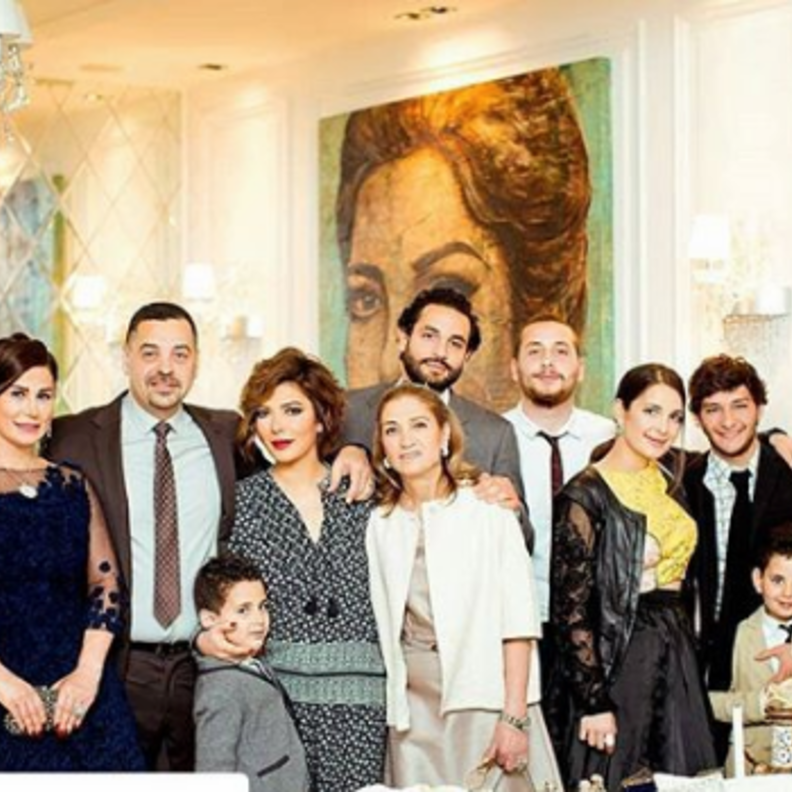 اصالة تحتفل بعيد ميلاد شقيقتها ريم