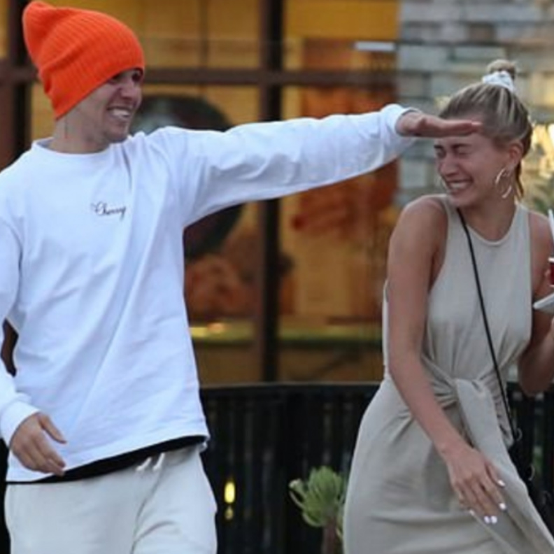 جاستن بيبر و هايلى بالدوين 