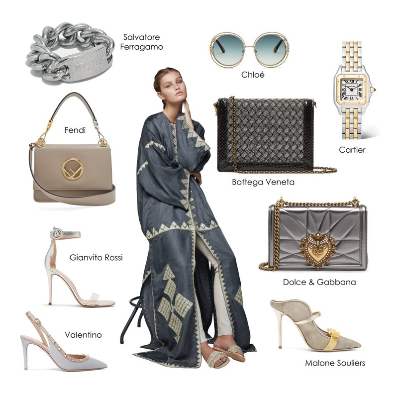 3 عبايات بتصميمات مختلفة وأكسسوارات فاخرة من "هي"